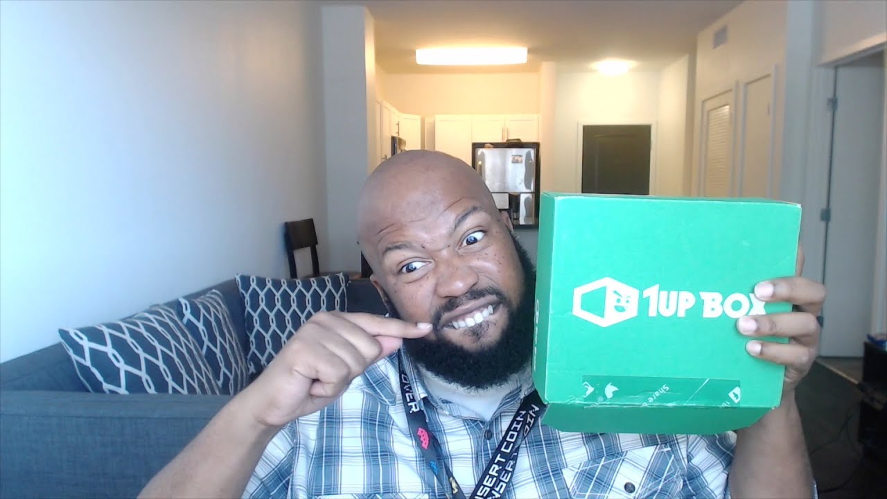 1Up Box June 2015 Unboxing - Arcade