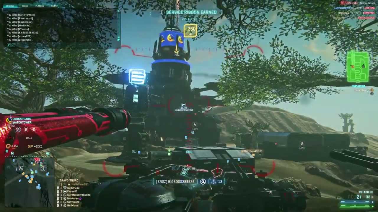 Prowler Farming with Recursion Stat Tracker (Planetside 2)