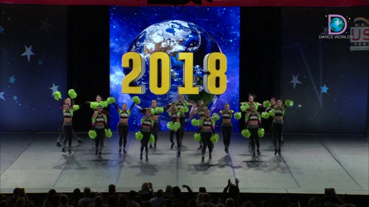 JC Cheer and Dance Academy - JC Glitter White (Scotland) [2018 Open Pom Finals]