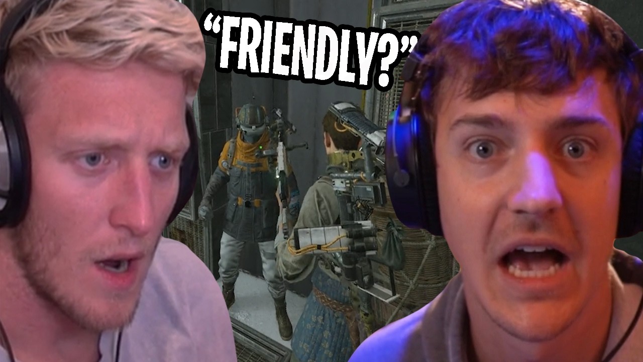 Tfue & Ninja Accidentally Got Into A PvE Lobby..