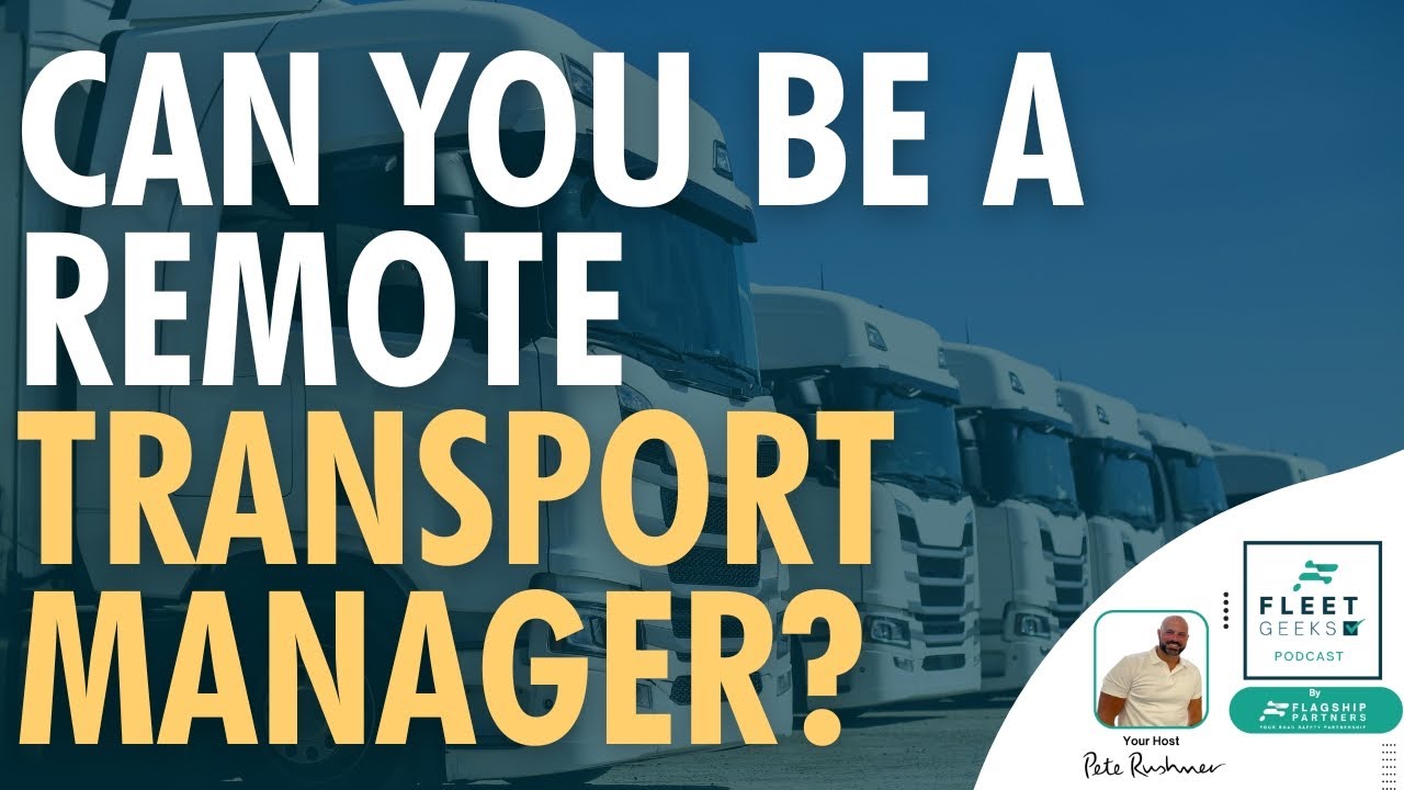 Can you be a 'remote' transport manager?