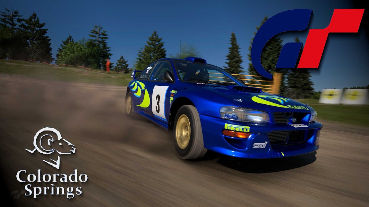 Subaru Rally Car at Colorado Springs | Gran Turismo 7 Race Replay