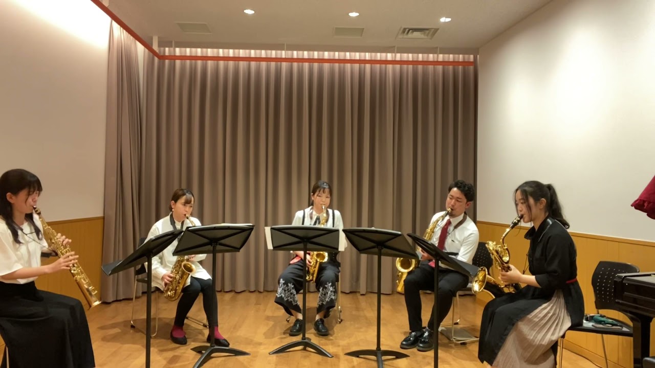 【サクソフォン五重奏】ガラスの香り/福田洋介