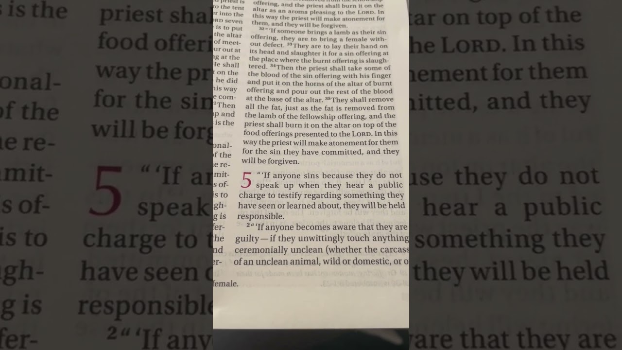 Leviticus: Foreshadowing Jesus #bible