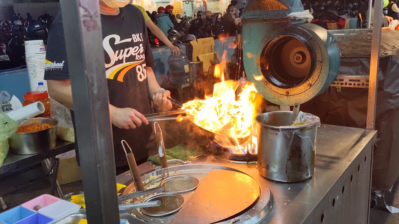 台中大慶夜市炒泡麵