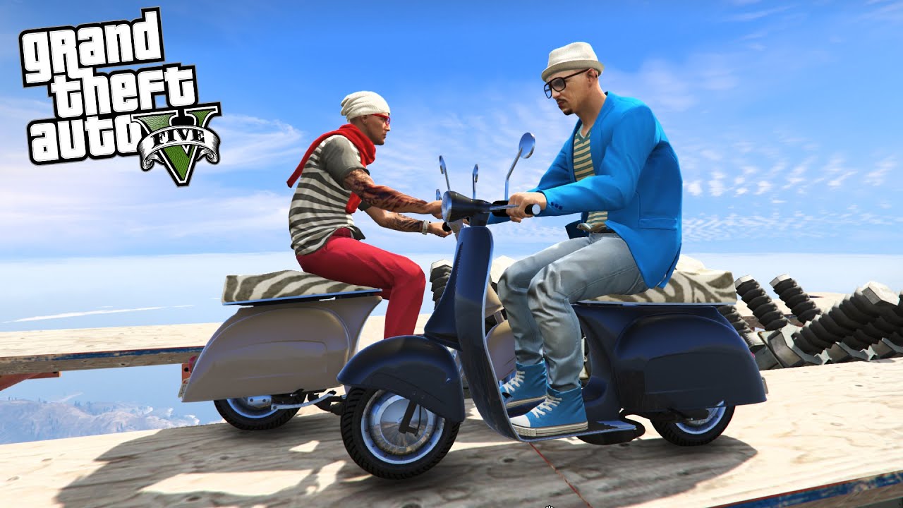 MOTOCYKLE VS MOTOCYKLE w GTA 5 Online Hogaty i EKIPA 