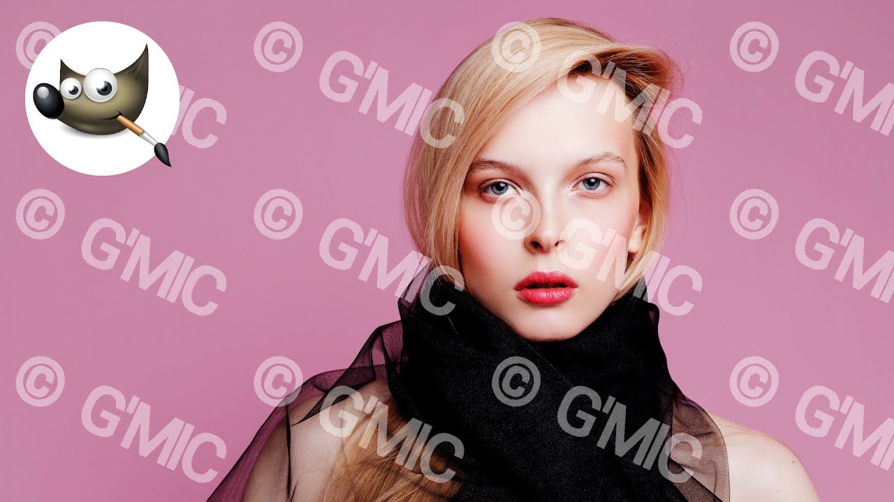Как легко добавлять водяные знаки на изображения в Gimp с помощью G'MIC