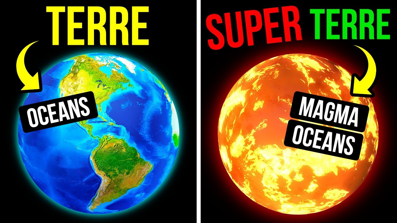 Et si l&rsquo;on vivait sur une plan&egrave;te extr&ecirc;me avec des oc&eacute;ans de feu