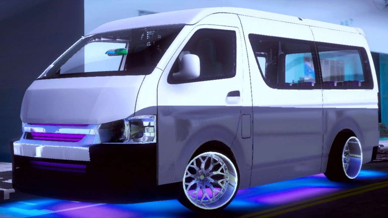 🥶🤙IMPRESIONANTE TOYOTA HIACE TUNING💯💎💙 Mods Para Proton Bus Simulator‼️
