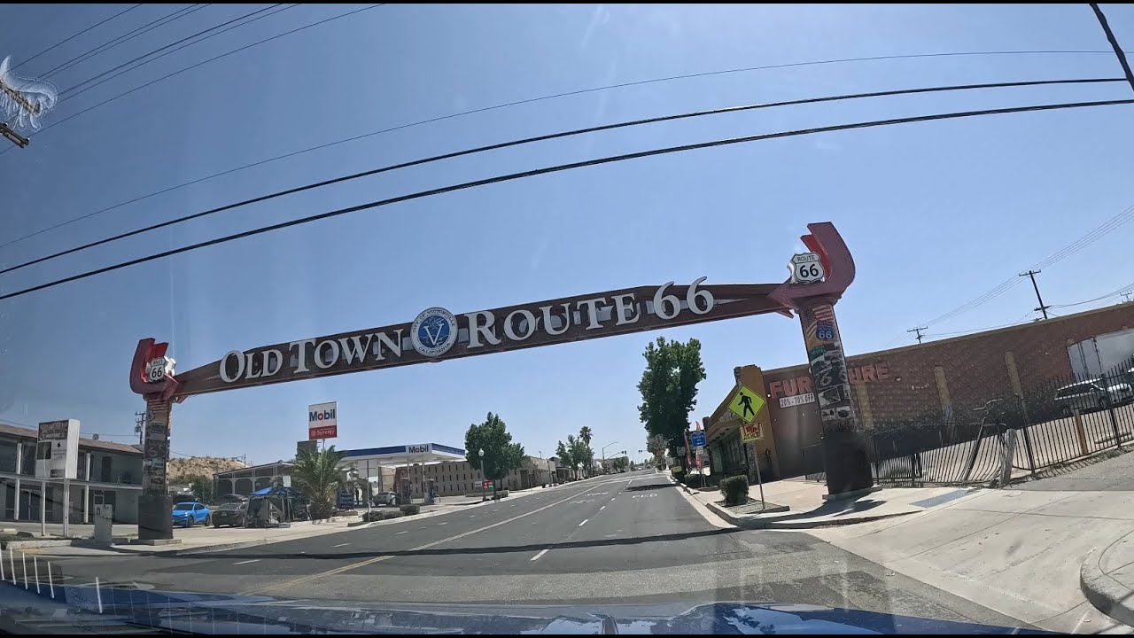 Leaving Vegas, visiting a ghost town and driving to Victorville, CA