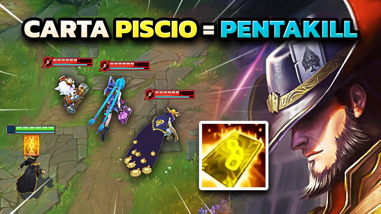 Ho fatto PENTA con le CARTE SPORCHE di Twisted Fate - League of Legends ITA