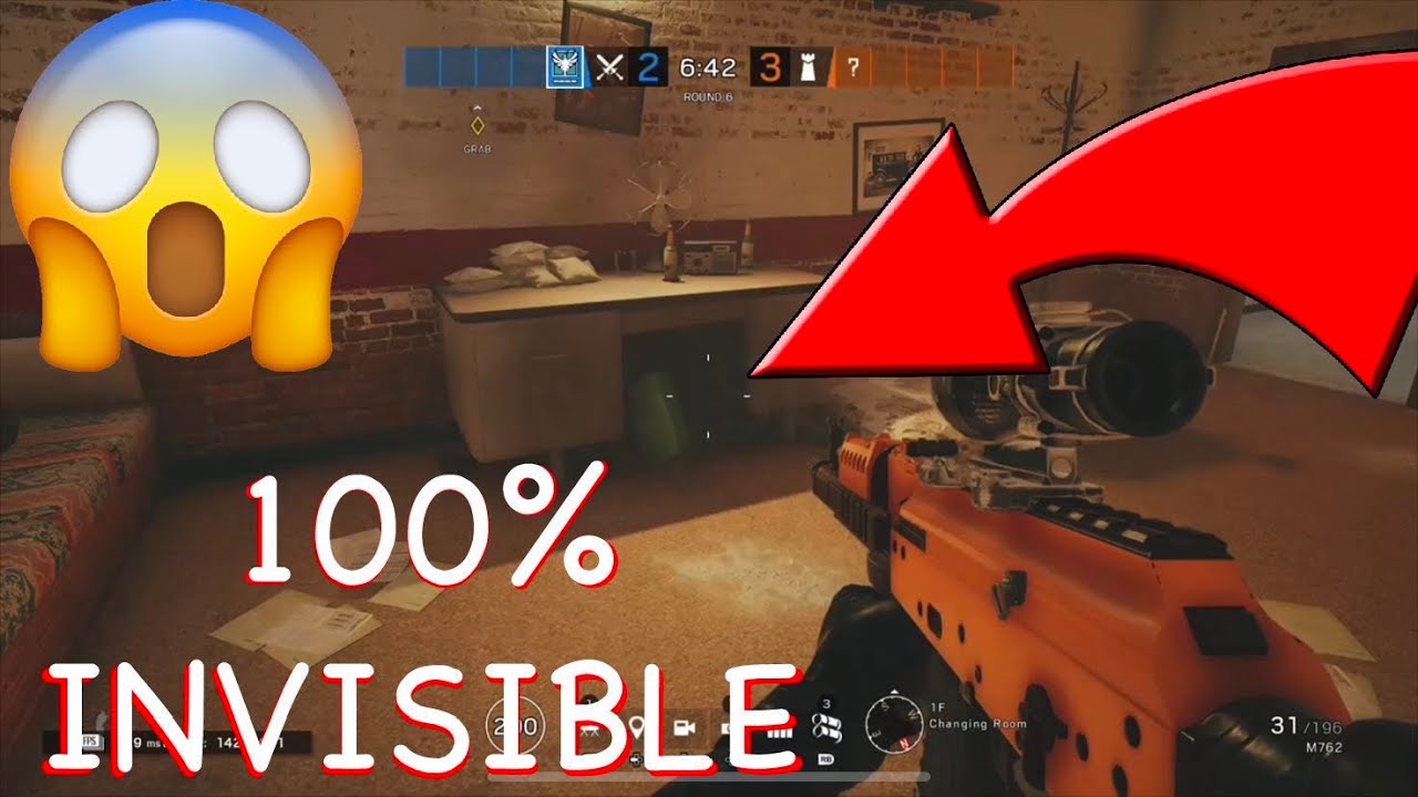 NEW INVISIBLE SPOT! ALL Clubhouse Hiding Spots. R6