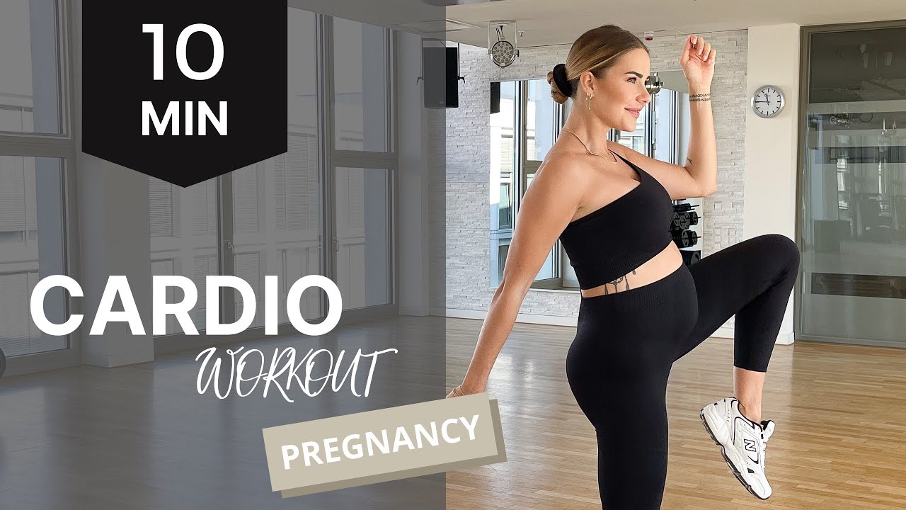 10 MIN CARDIO WORKOUT I beginner, medium, pregnant I by Anahita Rehbein