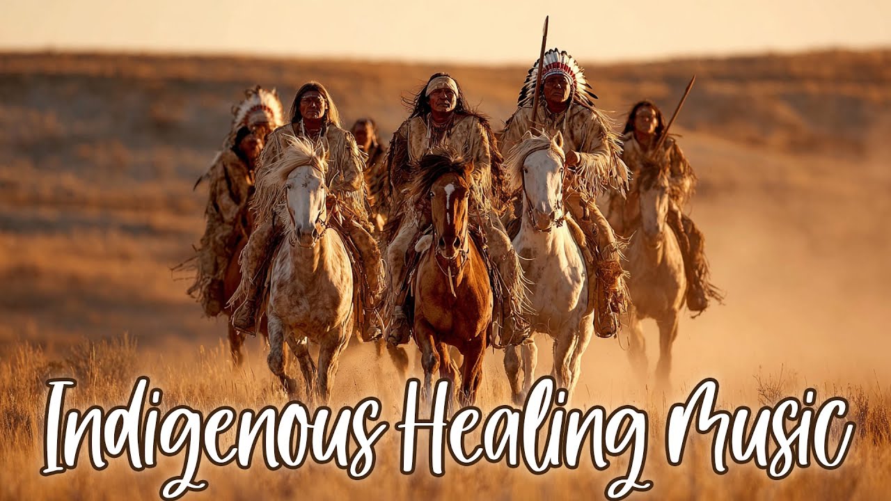 Native American Flute in Desert Winds – Indigenous Healing Music for Energy Cleansing & Relaxation