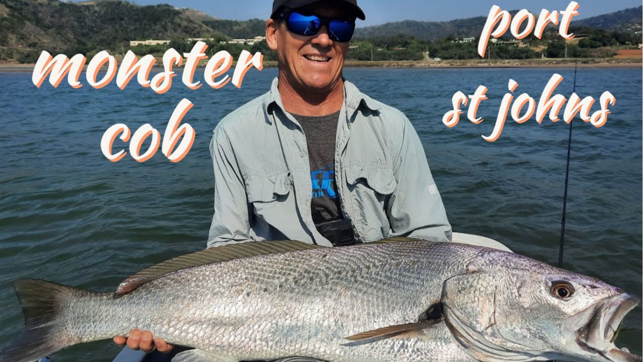 Big Cob and monster Garrick caught spinning in the Umzimvubu river at Port St Johns