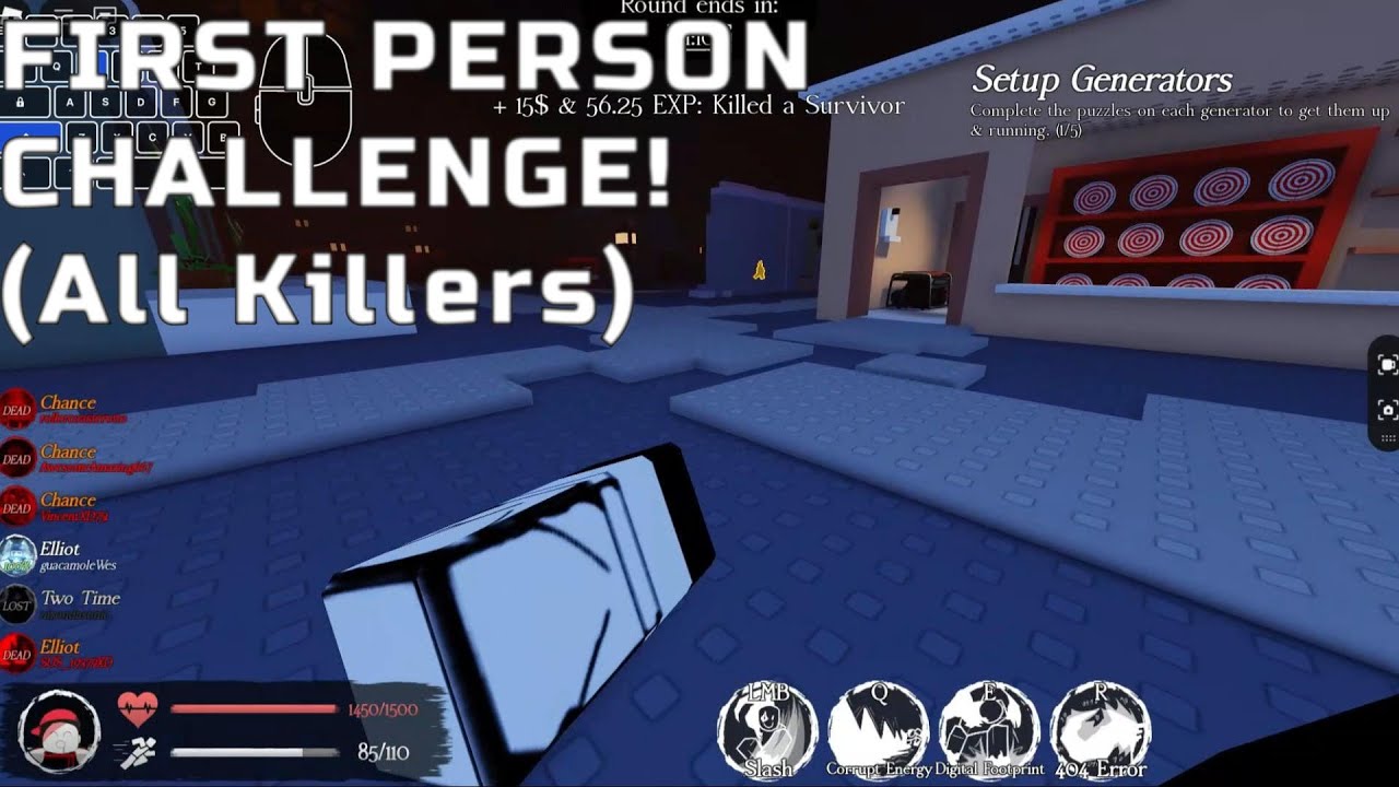 Winning As Every Killer In First Person! (Subscriber Requested Challenge)