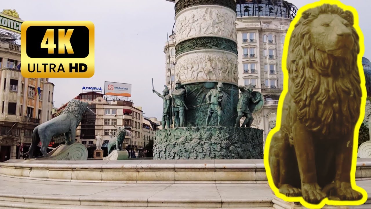 Исследуйте с нами - Macedonia City Tour в потрясающем 4K UHD