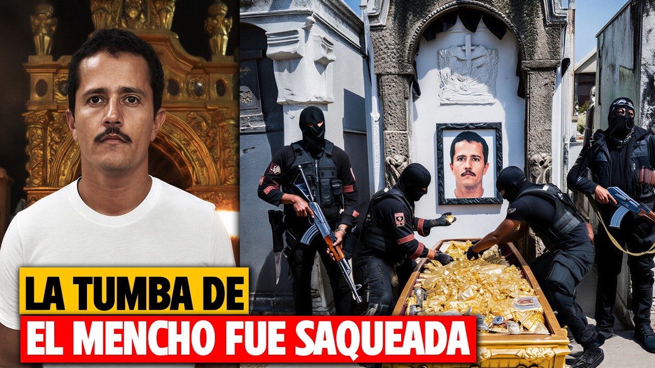 Estaban Allí Por El Gran Tesoro... ¡La tumba de El Mencho Fue Saqueada!