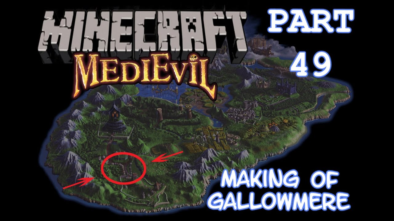 Minecraft - Part 49 (The Graveyard) - The Making of Gallowmere