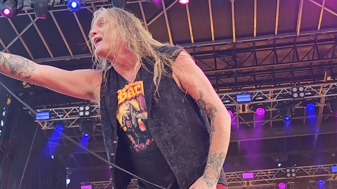 Sebastian Bach (Skid Row) I Remember You Live Northern Lights Fest Escanaba Michigan July 21 2023