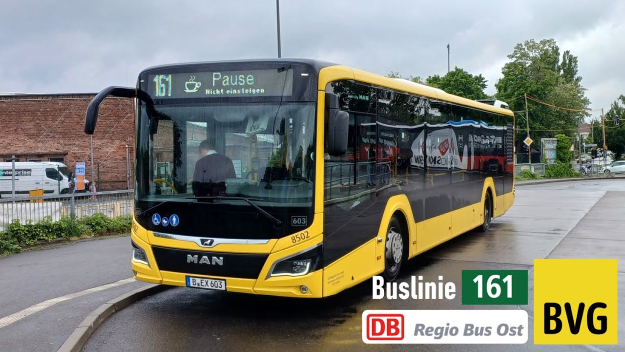 BVG | Mitfahrt Bus 161: Schöneiche Dorfaue - S Erkner Bhf/ZOB | MAN NL330 LC 12C (DB Regio Bus Ost)