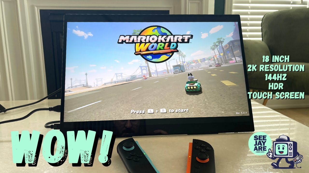 This Portable Gaming Monitor Surprised Me! UPERFECT K118