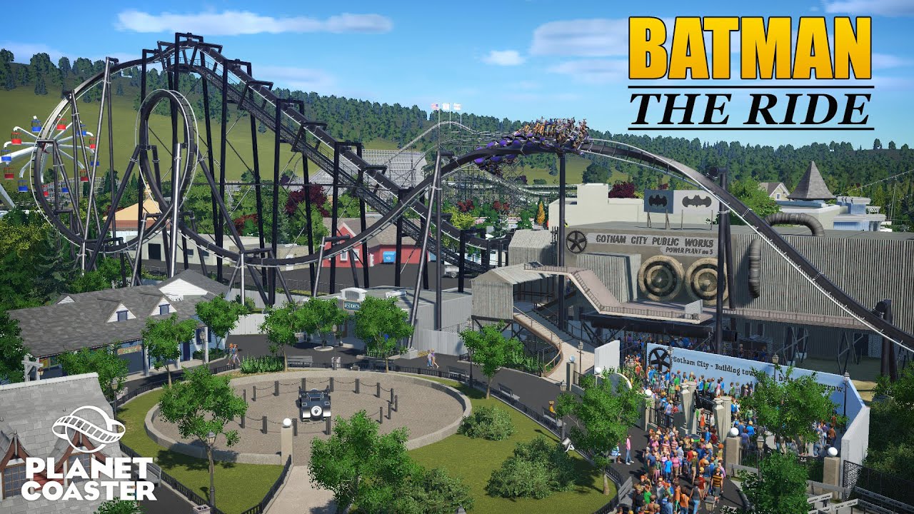 Planet Coaster Recreation: Batman the Ride—1992