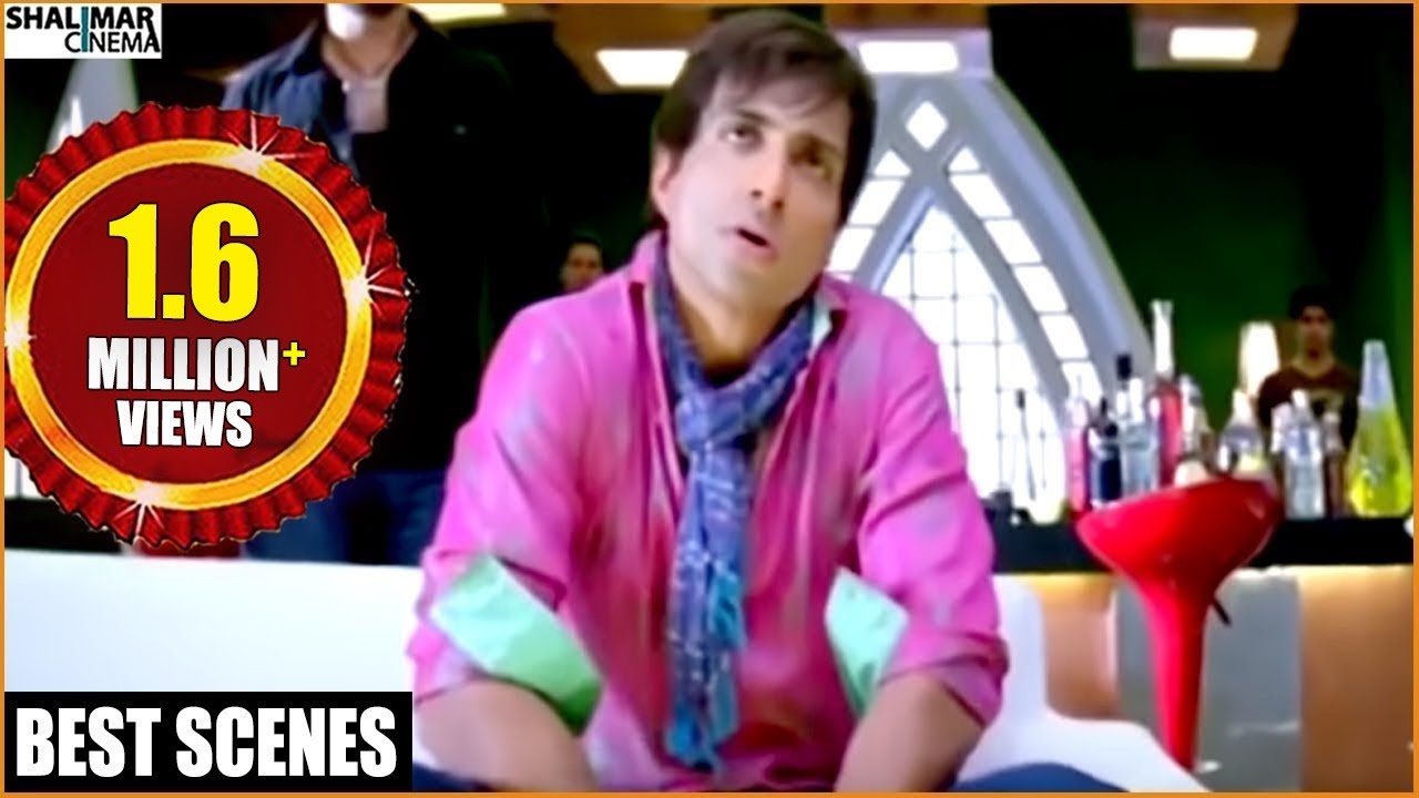 Ek Niranjan Movie || Sonu Sood Back 2 Back Comedy Scenes || Prabhas || Shalimarcinema