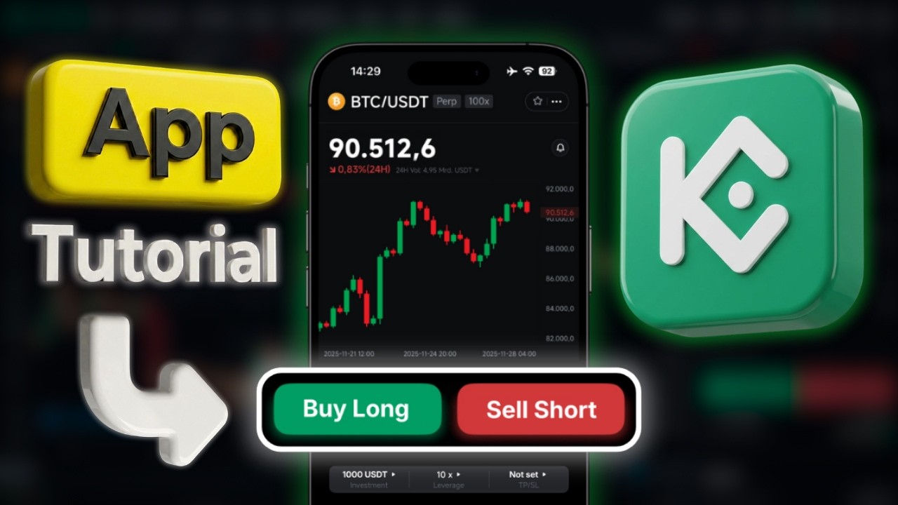 KuCoin App Tutorial ✅&nbsp;Futures Trading on Your Phone (Long & Short)