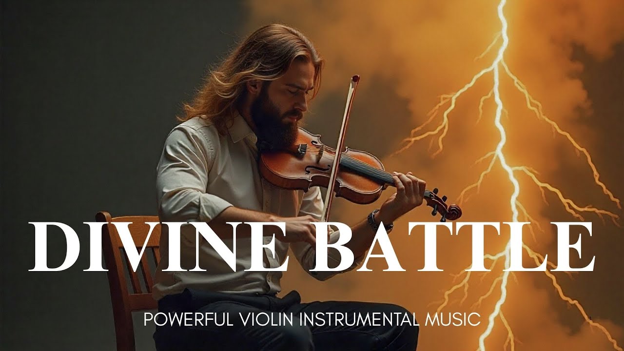 DIVINE BATTLE | Quiet Deep Atmosphere / Soaking Prayer Violin