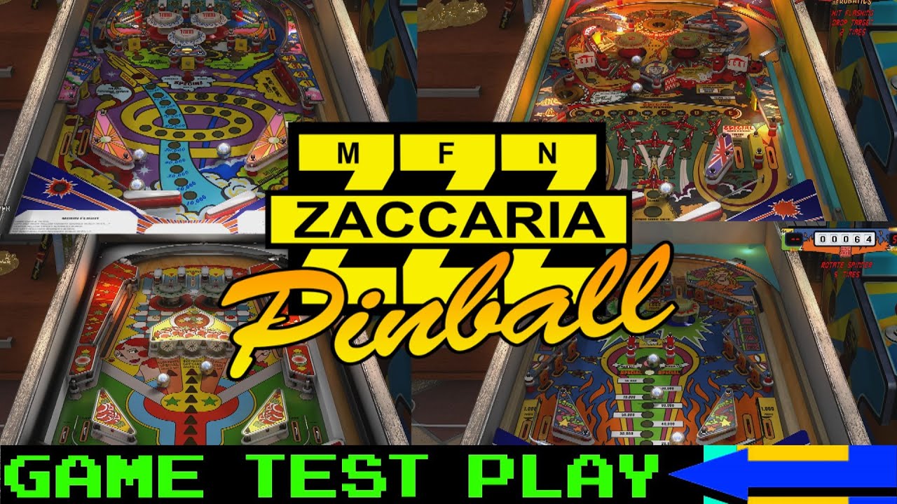 Zaccaria Pinball Best Tables All Electro Mech EM Ranked