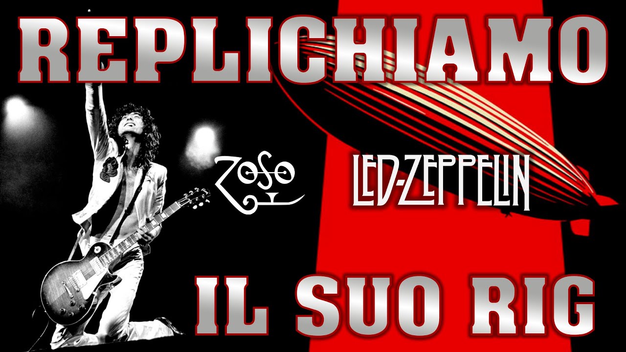 Il setup di JIMMY PAGE - Fractal Audio Axe FX III | FM9 | FM3