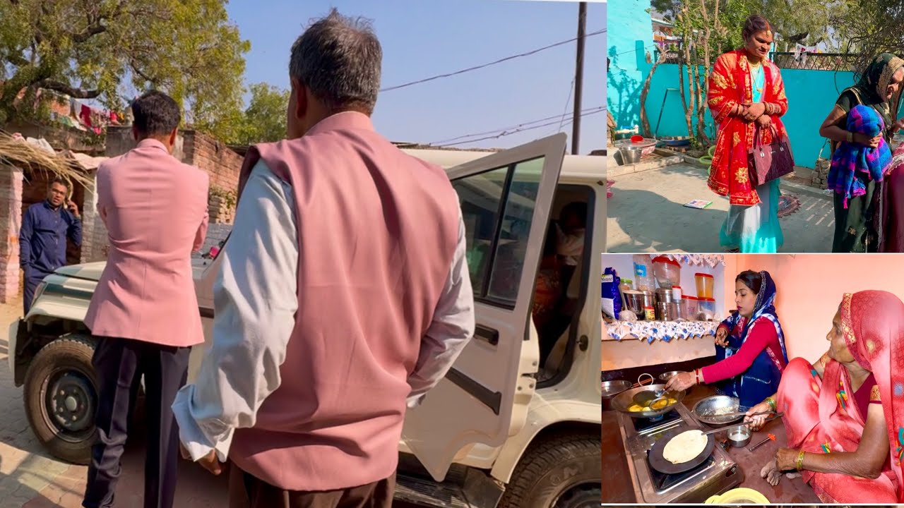 आज तो हालत हो गयी खराब🤷&zwj;♀️सब लोग कहाँ निकल पड़े मुझे अकेले छोड़कर💃 शादी के बाद के काम #vlog 