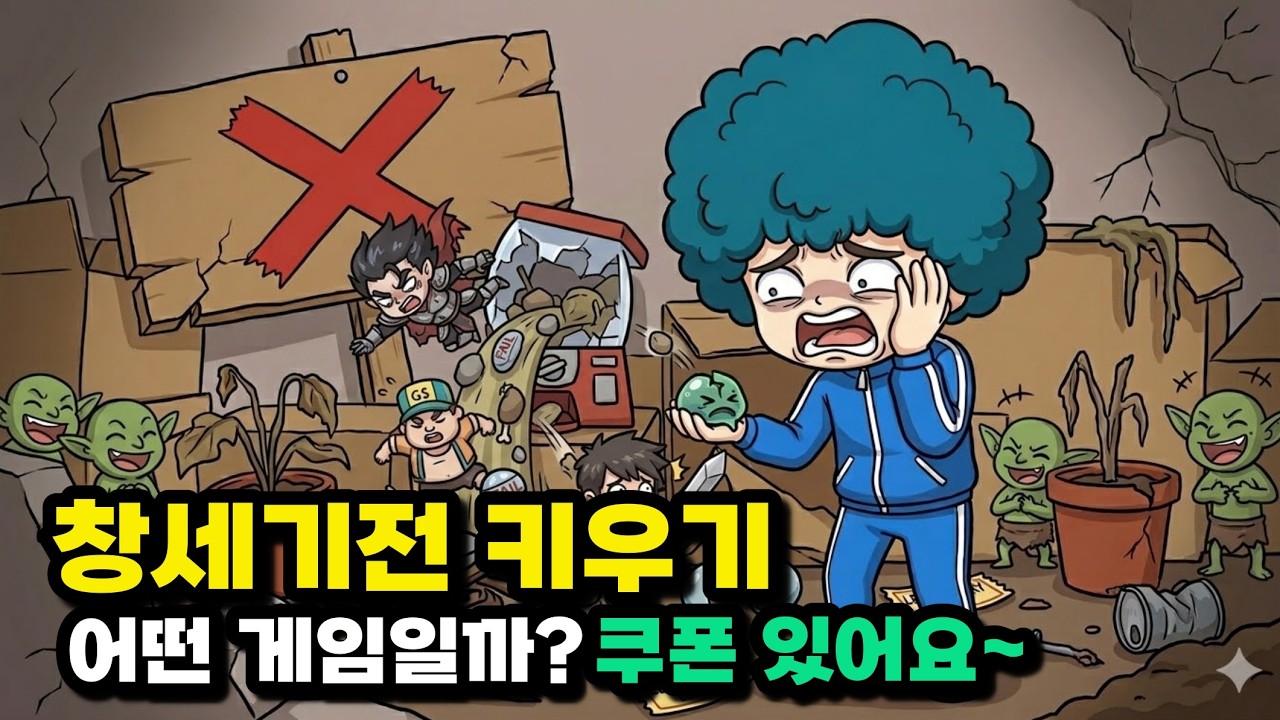 창세기전 키우기 출시! 솔직 후기.. 이 게임 미쳤다! 바로 써야 할 쿠폰까지!