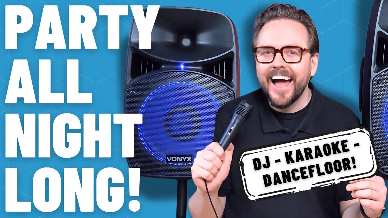Небольшие концерты или большие домашние вечеринки? 🎉 Активные DJ-колонки Vonyx VPS122A 12