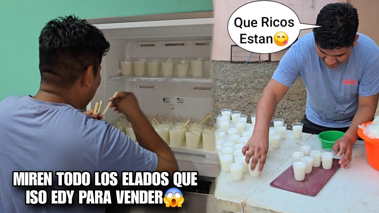 Asi Quedo De Llena La Refri De EDY😋Ya Esta Todo Listo Para Vender En Su Local😱Miren Todo Lo Que Hay