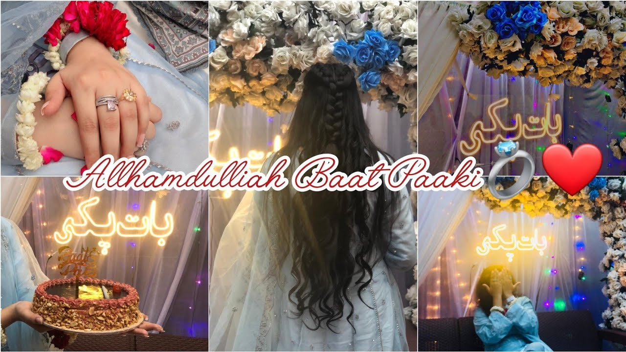 Baat Pakki vlog💍||Engagment vlog😍