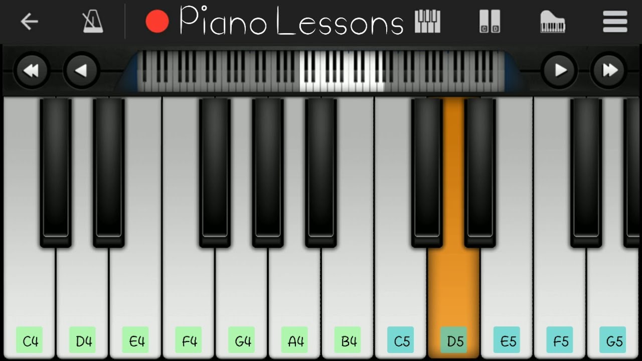 Kuch Kuch Hota Hai - Mobile Piano Tutorial