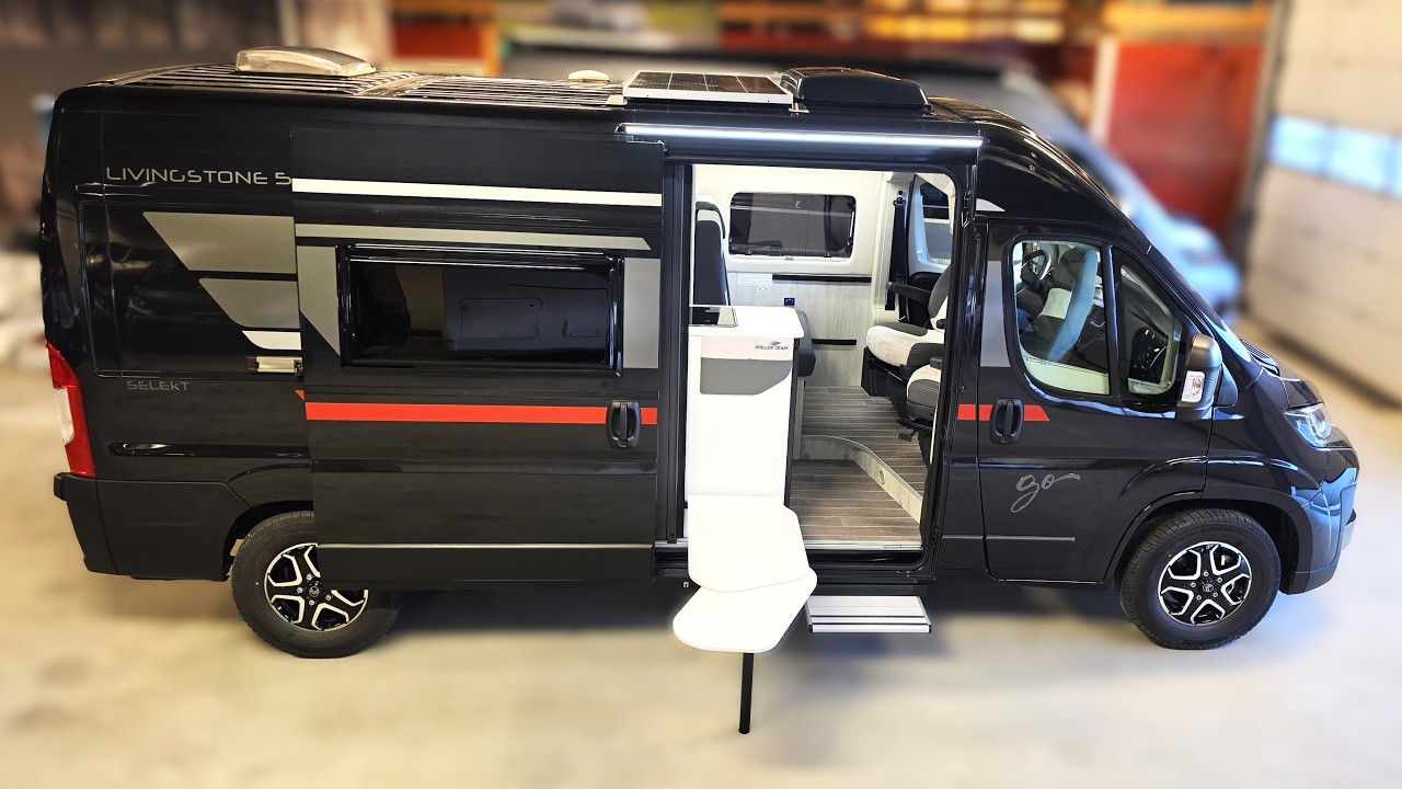 NEW Smallest Luxury Campervan with 4 Big Beds, Bathroom & Solar | Roller Team Livingstone 5 Go
