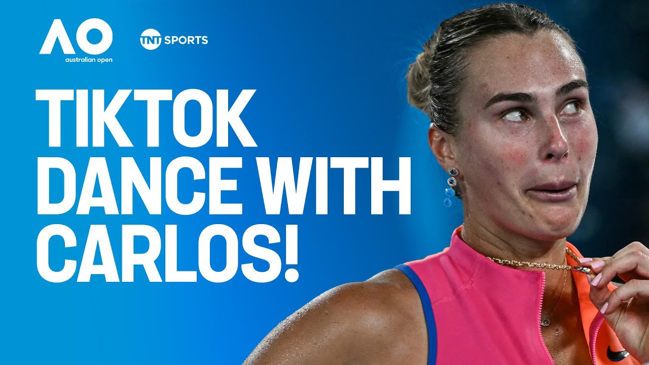 On-Court Interview: Aryna Sabalenka eyes TikTok collaboration with Carlos Alcaraz 👀