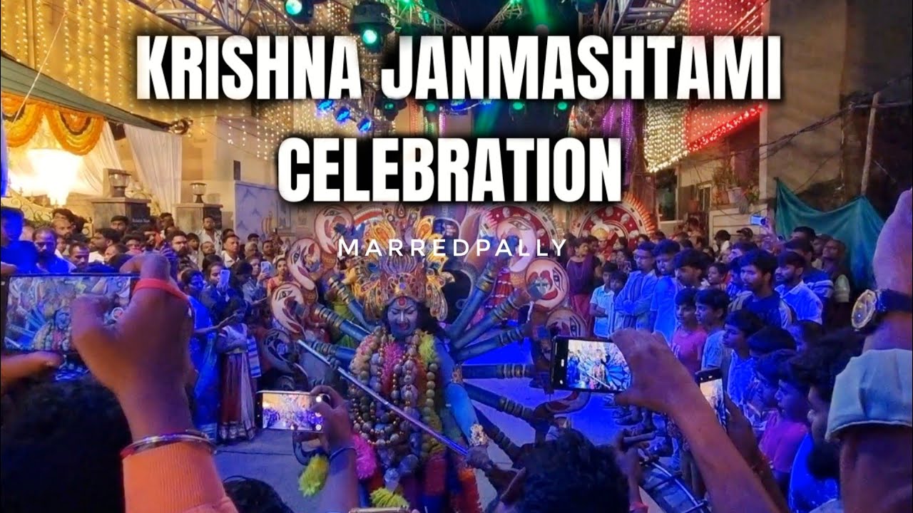 Marredpally Krishna Astami 2025 | Marredpally Santosh Yadav Krishna Janmashtami celebration 🔥