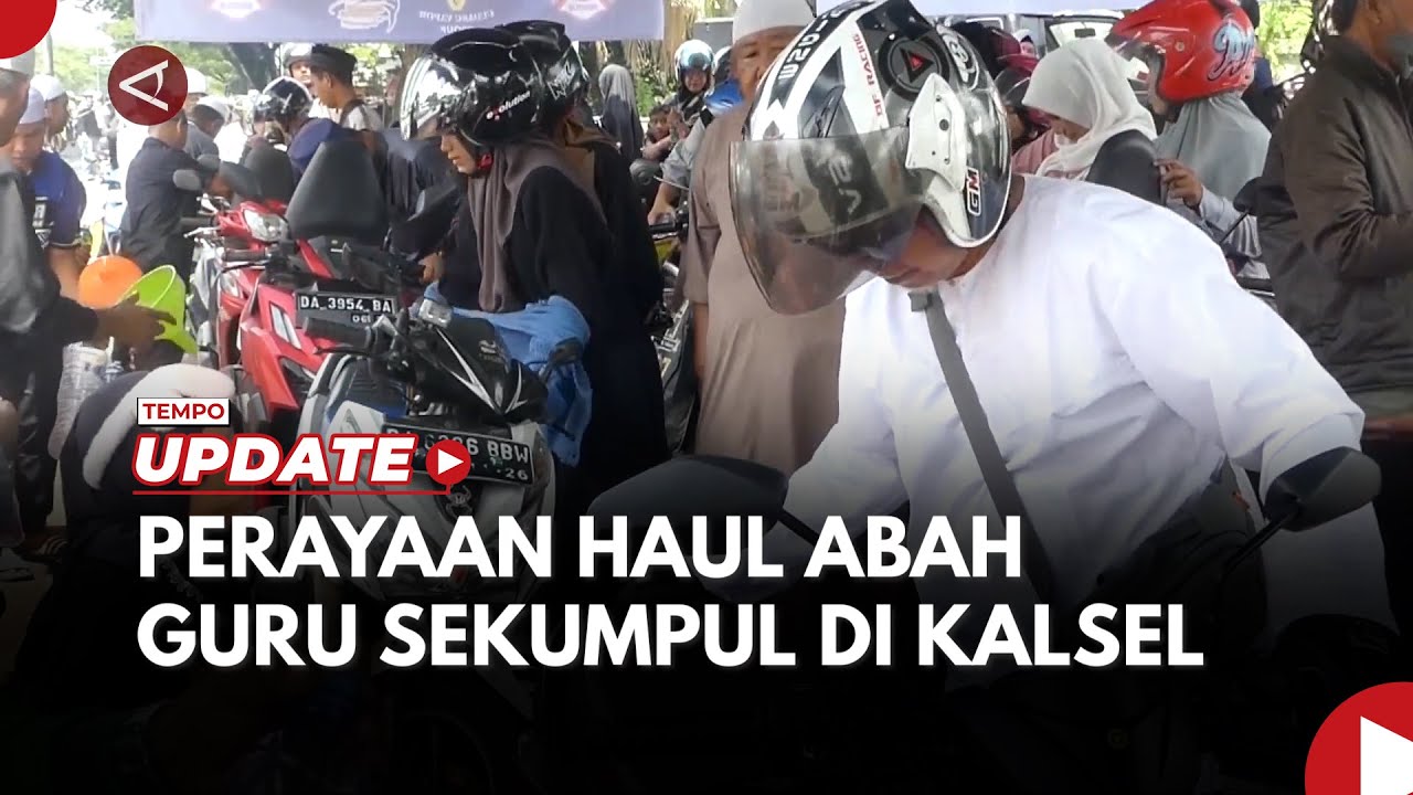 Begini Suasana saat Haul Abah Guru Sekumpul di Kalimantan Selatan