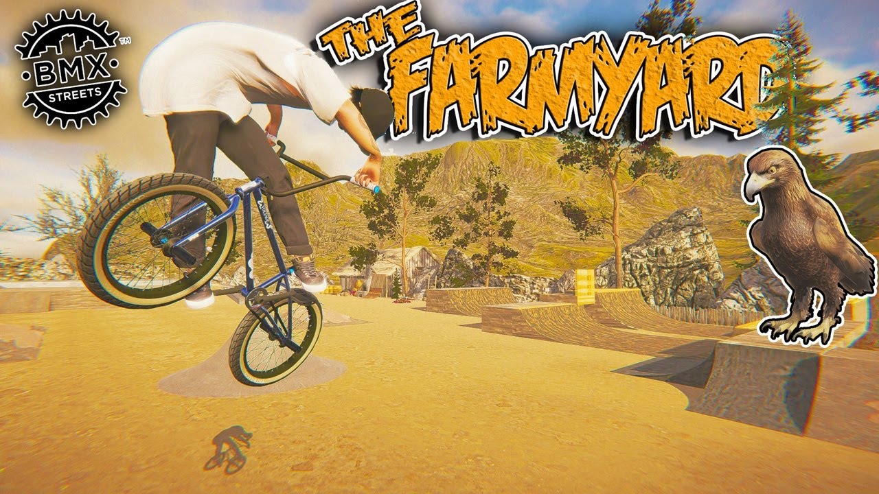 Exploring A Unique DIY Park | The Farmyard | BMX Streets