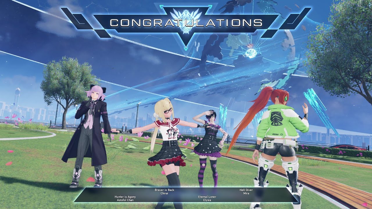 [PSO2:NGS] Our first Malignant Dark Falz Vael Clear! (Braver POV)