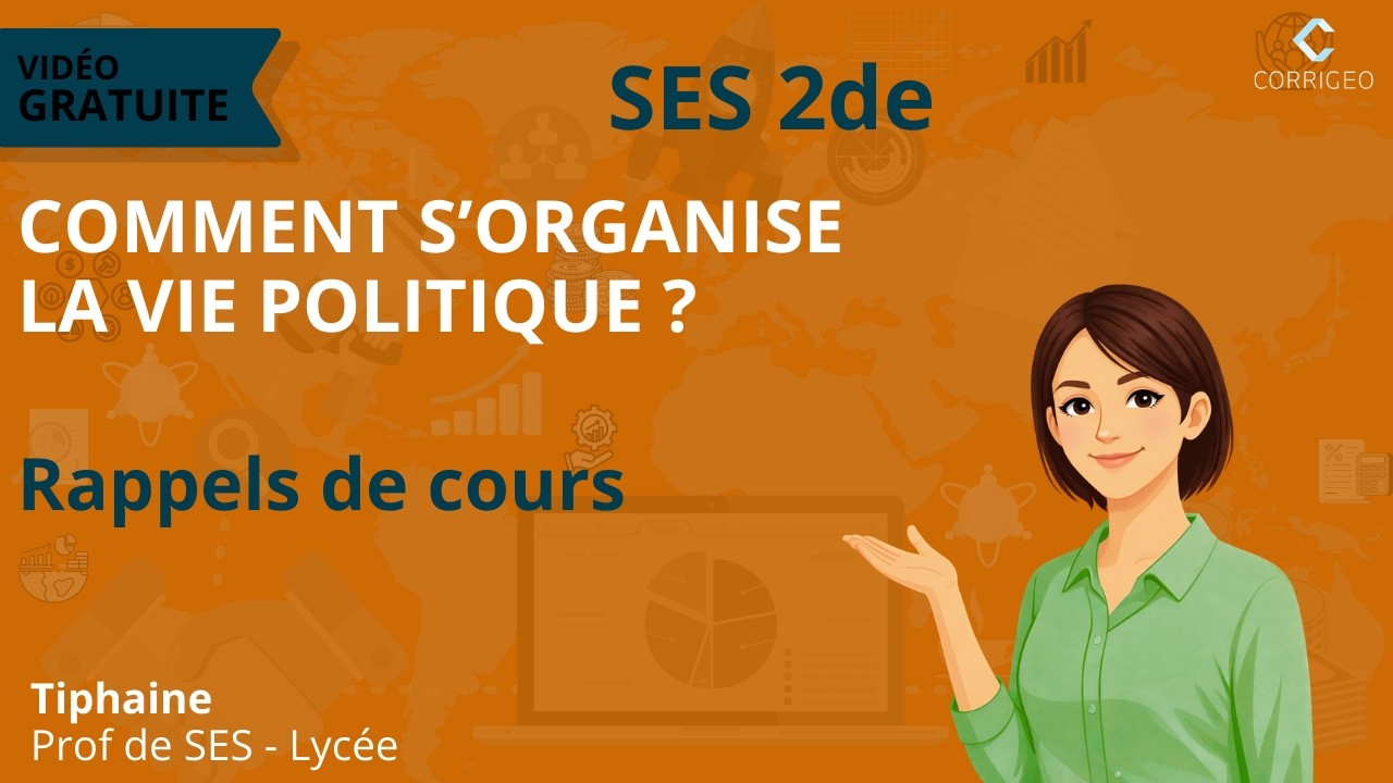 SES 2de/ Rappel de cours V1-Ch5 : Comment s’organise la vie politique ?