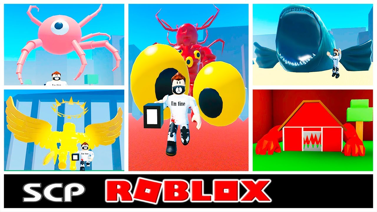 SCP Games and SCP Monsters 2023 Part 2 - Roblox