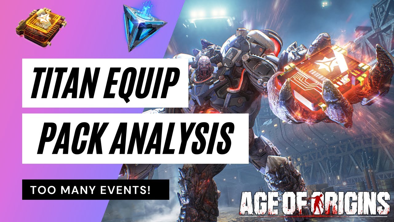AOO - Titan Equipment Pack Cost Analysis - and Bingo event pack recommendations