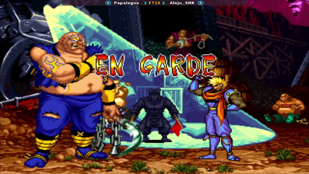 Samurai Shodown II Papalegua (BR) Vs Alejo_SNK (CO) || Play Date 1 Feb 26