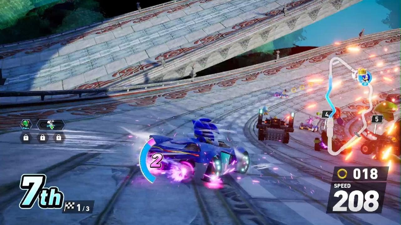 Sonic Racing: CrossWorlds Closed Network Test 30 minutes Of Gameplay