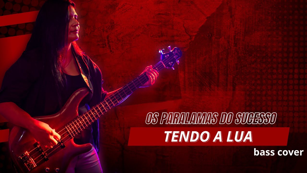 .:BASS COVER:. Tendo a lua - Os Paralamas do Sucesso